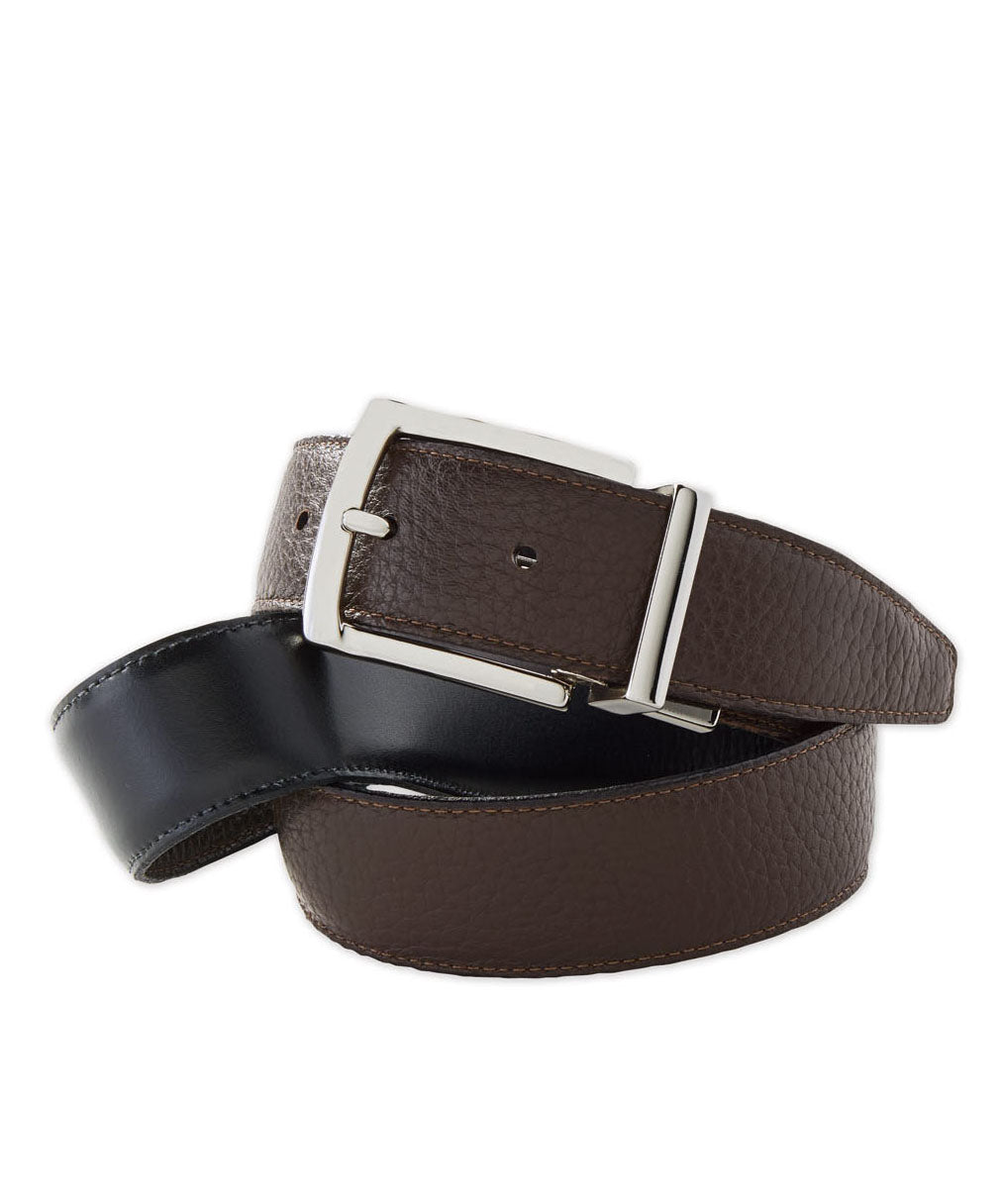 Reversible Leather Belt, Men's Big & Tall