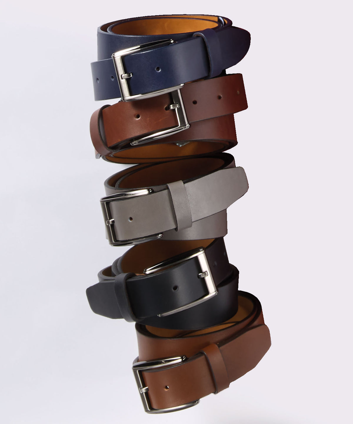 Romeo Leather Belt, Men's Big & Tall