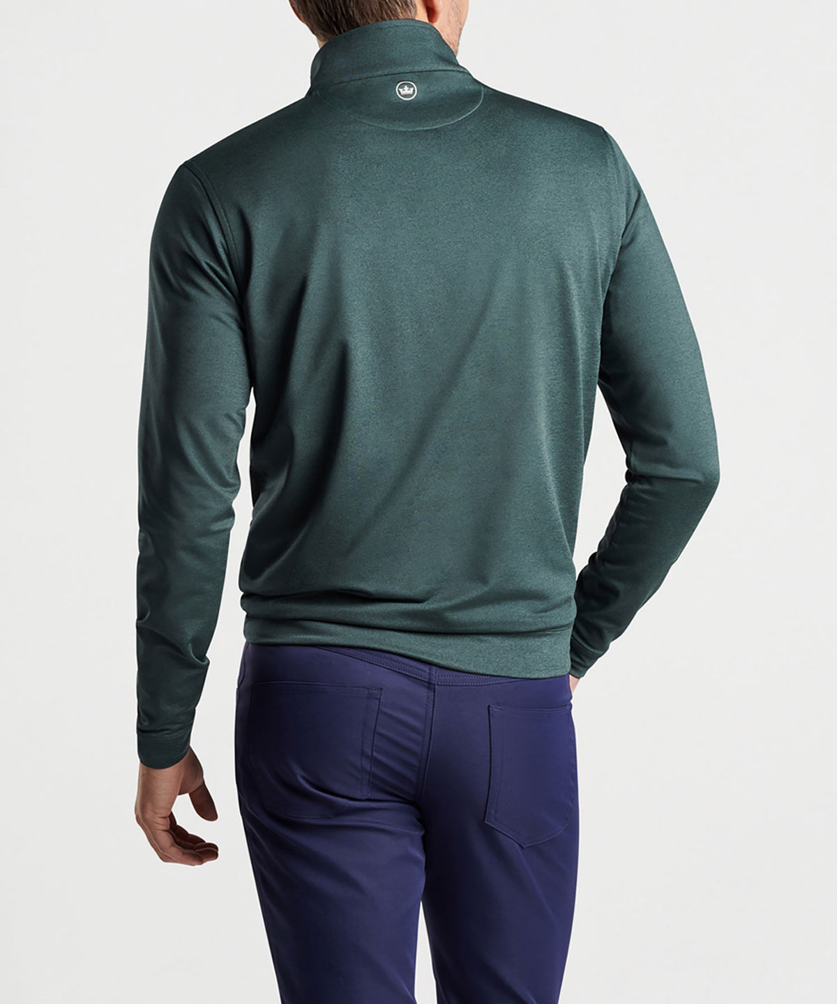 Peter Millar Perth Stretch Loop Terry Quarter-Zip Pullover, Men's Big & Tall