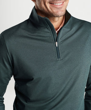 Peter Millar Perth Stretch Loop Terry Quarter-Zip Pullover