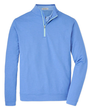 Peter Millar Perth Stretch Loop Terry Quarter-Zip Pullover