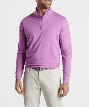 Peter Millar Perth Stretch Loop Terry Quarter-Zip Pullover