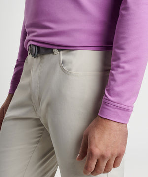 Peter Millar Perth Stretch Loop Terry Quarter-Zip Pullover