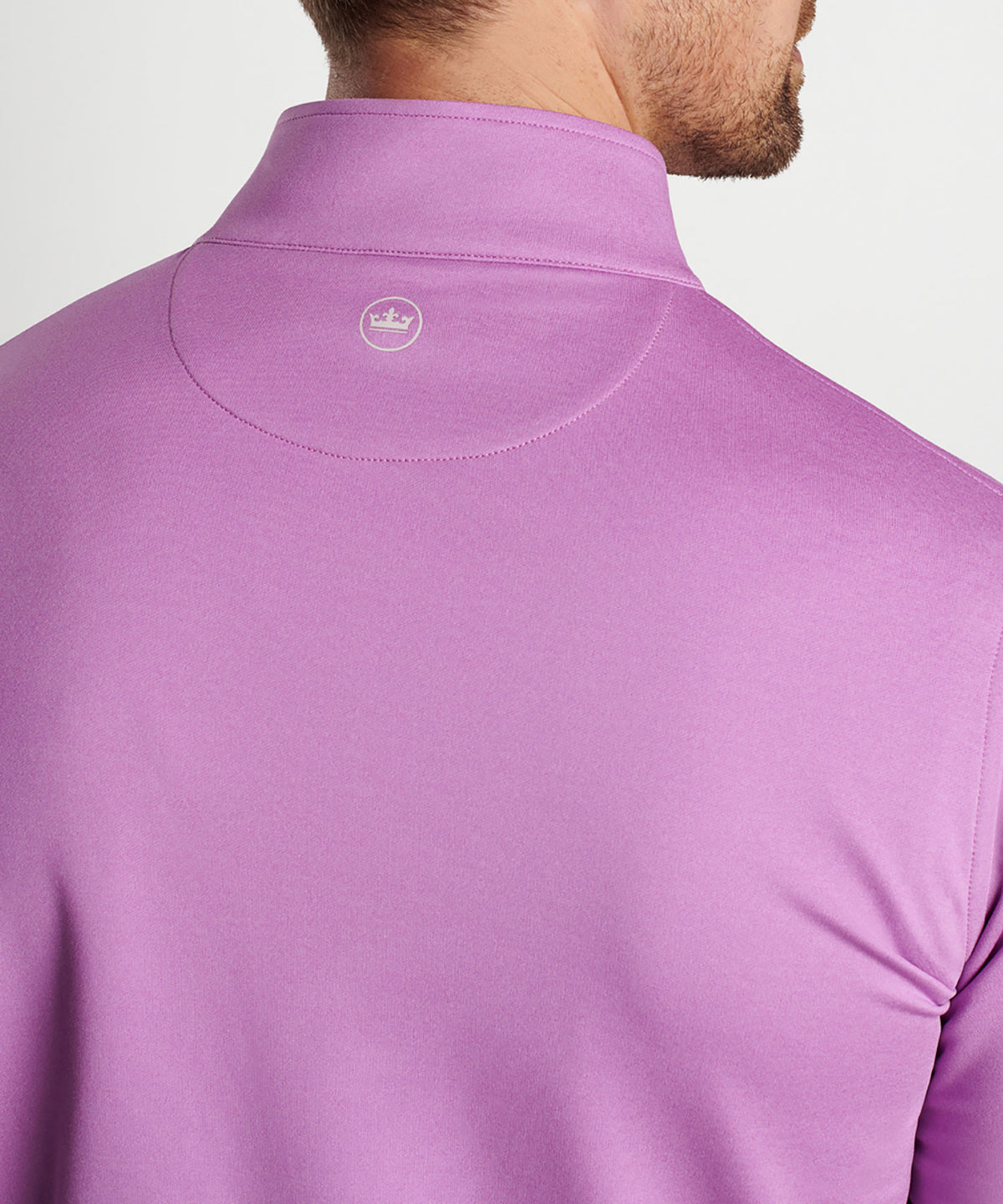 Peter Millar Perth Stretch Loop Terry Quarter-Zip Pullover, Men's Big & Tall