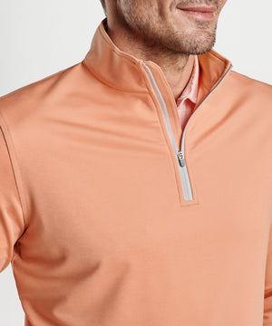 Peter Millar Perth Stretch Loop Terry Quarter-Zip Pullover