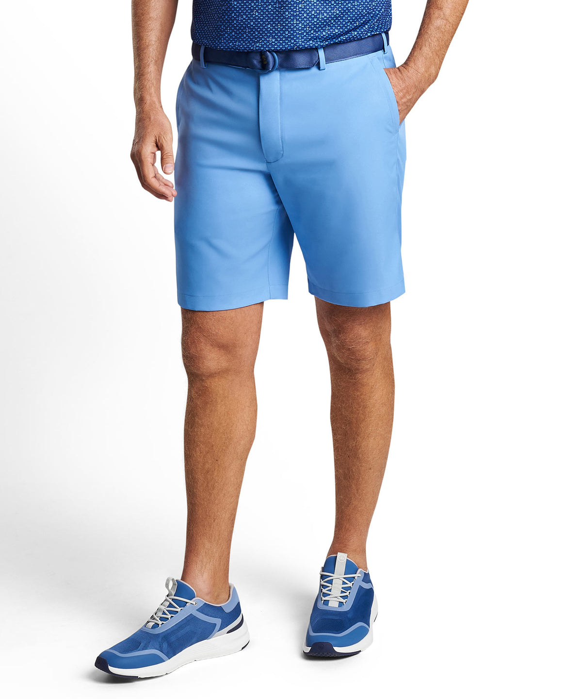 Peter Millar Salem High Drape Performance Shorts, Men's Big & Tall