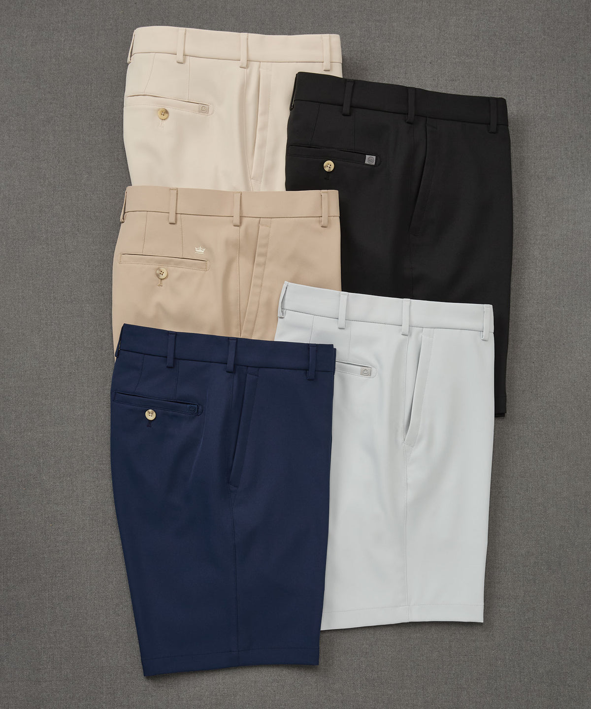 Peter Millar Salem High Drape Performance Shorts, Men's Big & Tall