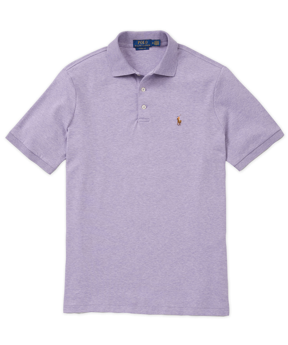 Polo Ralph Lauren Short Sleeve Classic Fit Soft Touch Pima Cotton Polo Shirt, Men's Big & Tall