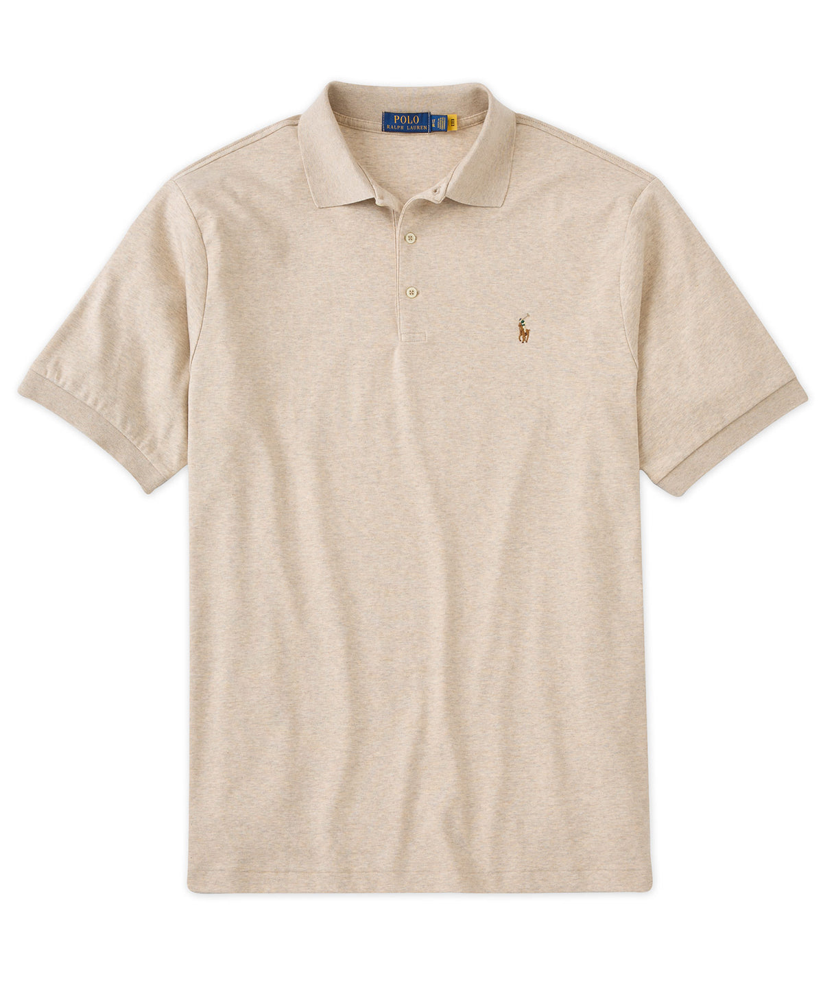 Polo Ralph Lauren Short Sleeve Classic Fit Soft Touch Pima Cotton Polo Shirt, Men's Big & Tall