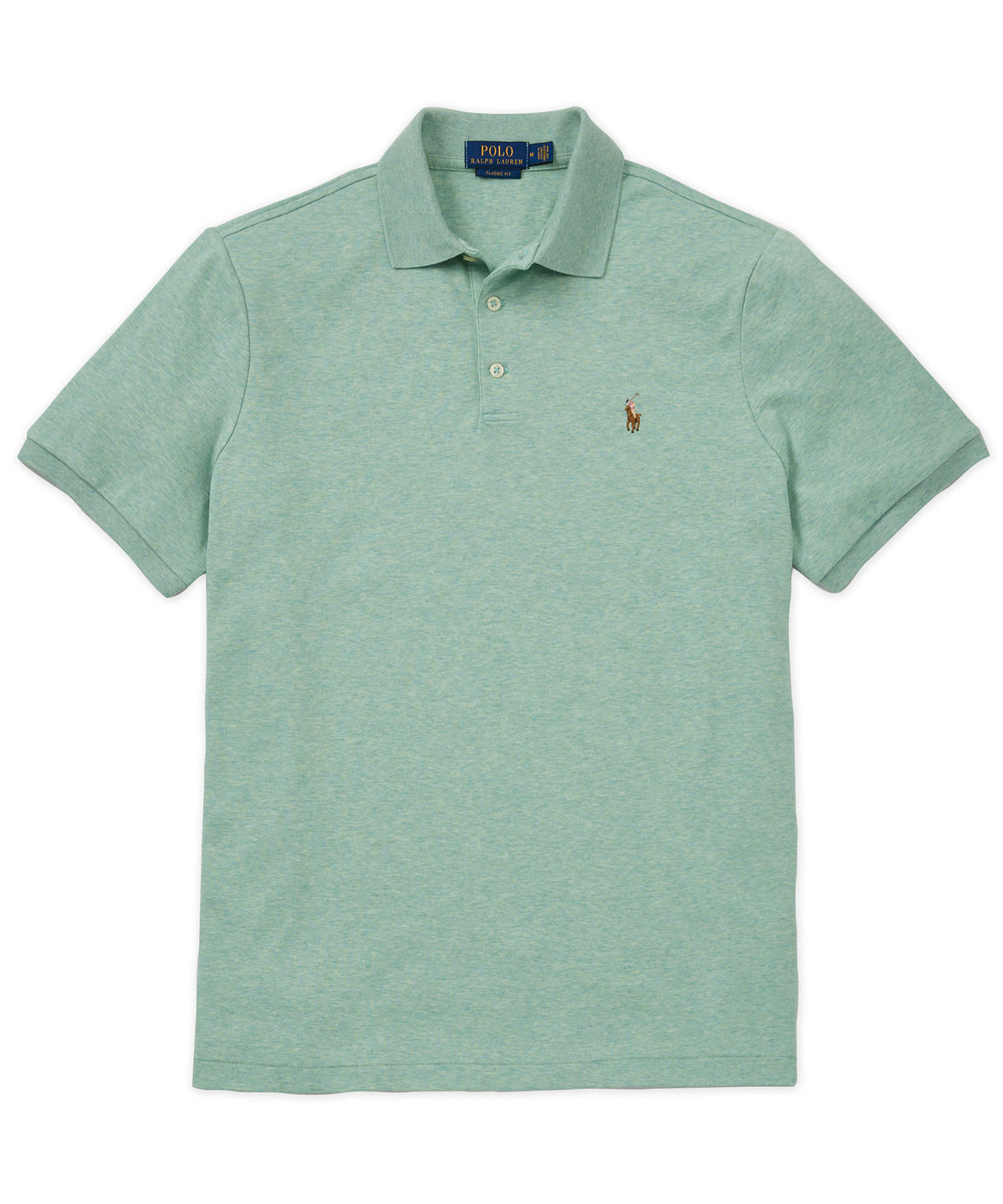 Polo Ralph Lauren Short Sleeve Classic Fit Soft Touch Pima Cotton Polo Shirt, Men's Big & Tall