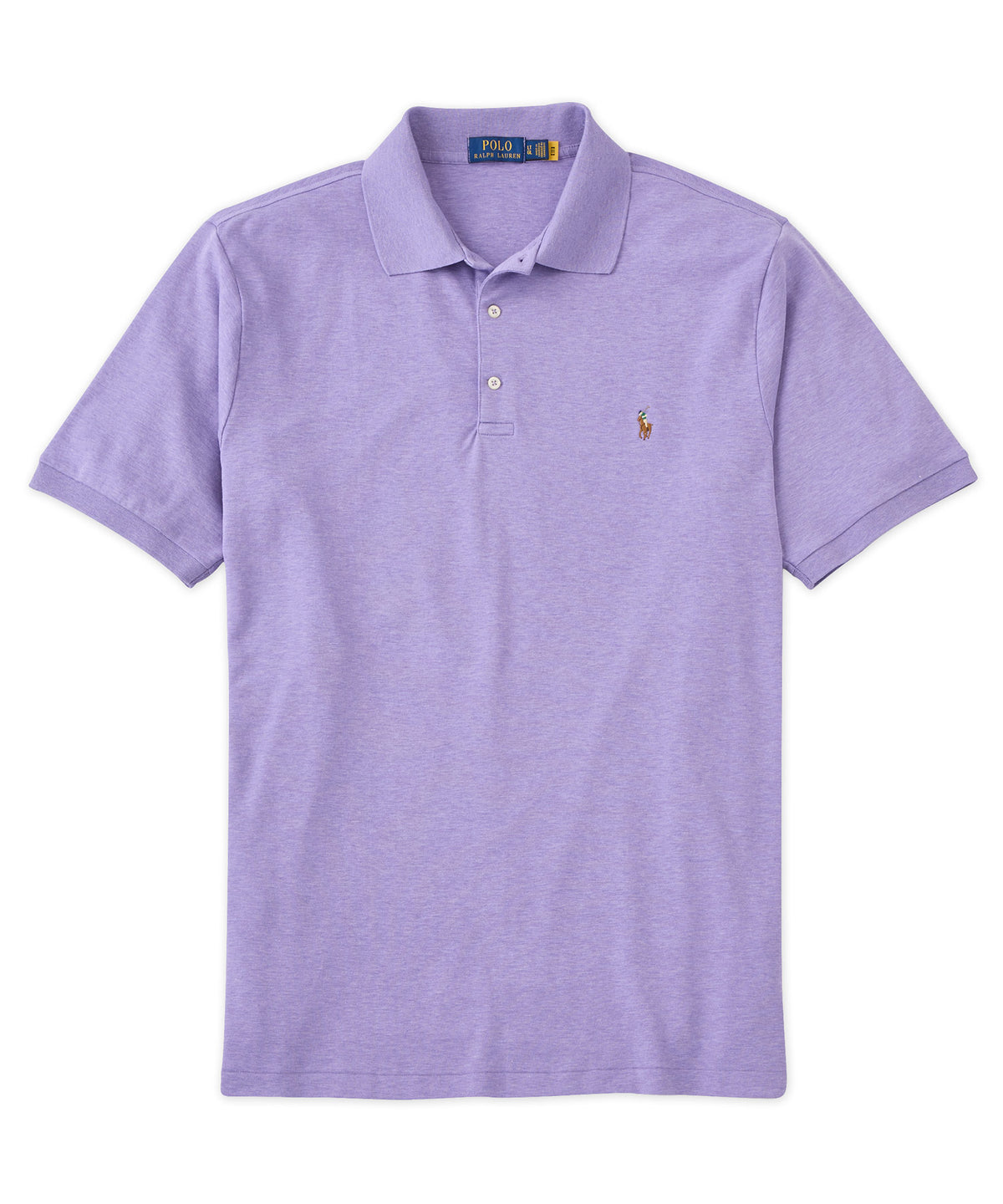 Polo Ralph Lauren Short Sleeve Classic Fit Soft Touch Pima Cotton Polo Shirt, Men's Big & Tall