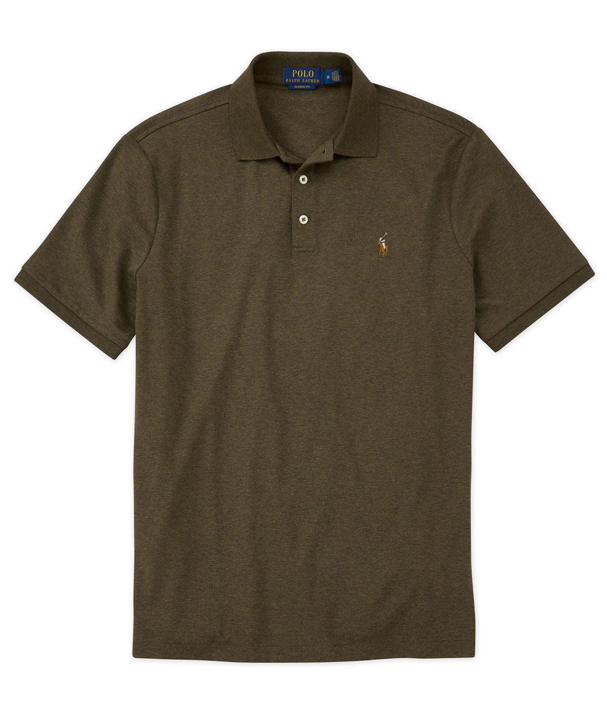 Polo Ralph Lauren Short Sleeve Classic Fit Soft Touch Pima Cotton Polo Shirt, Men's Big & Tall