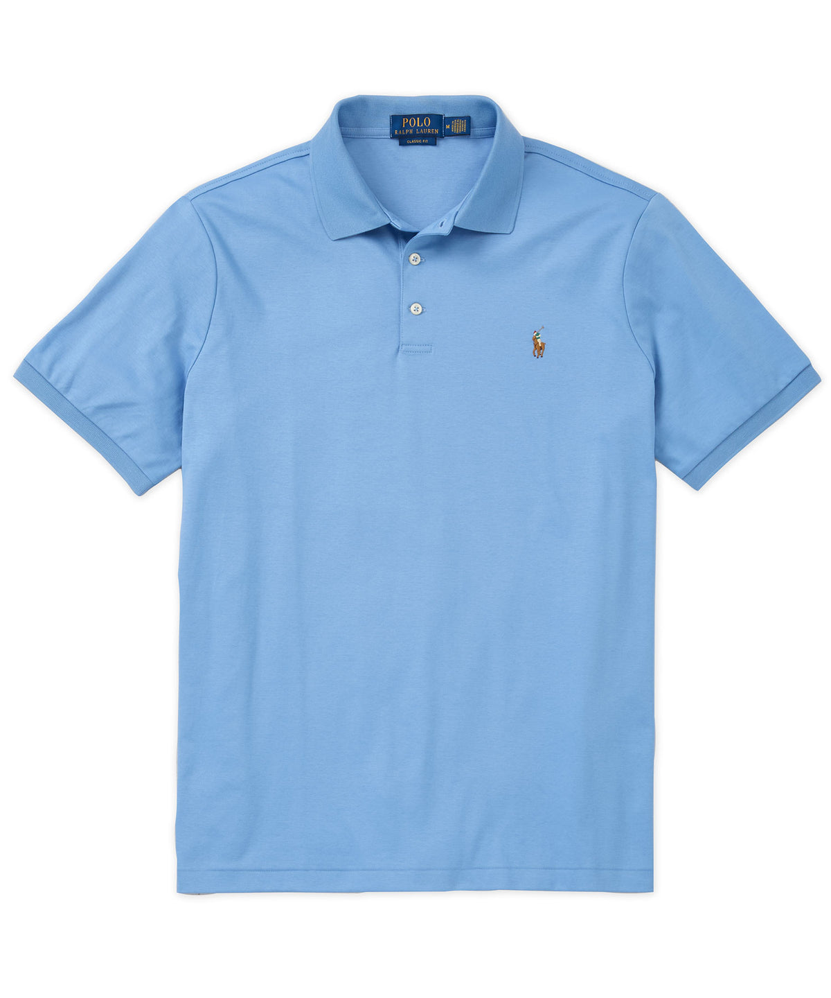 Polo Ralph Lauren Short Sleeve Classic Fit Soft Touch Pima Cotton Polo Shirt, Men's Big & Tall