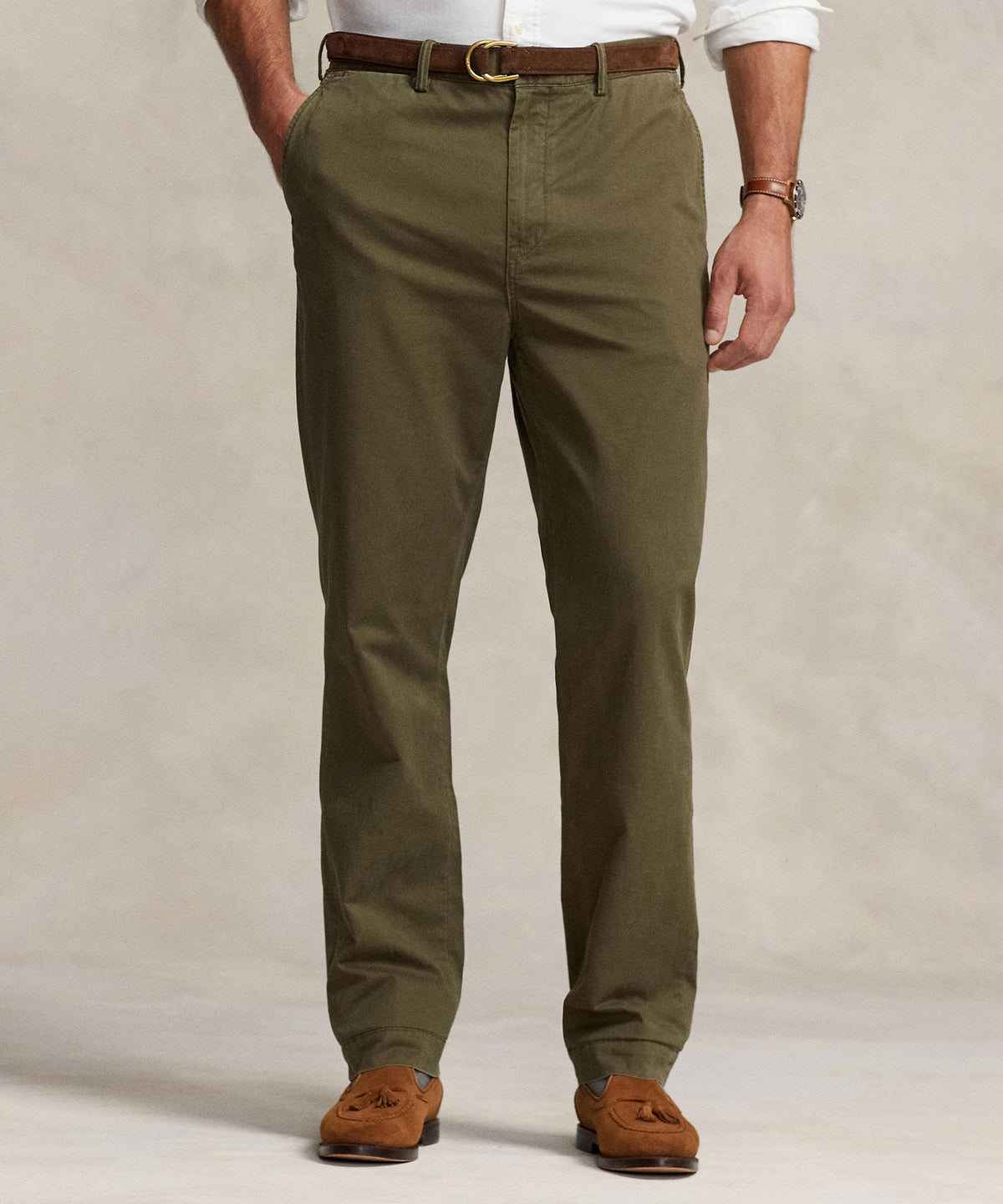 Polo Ralph Lauren Stretch Flat Front Chino Pant, Men's Big & Tall