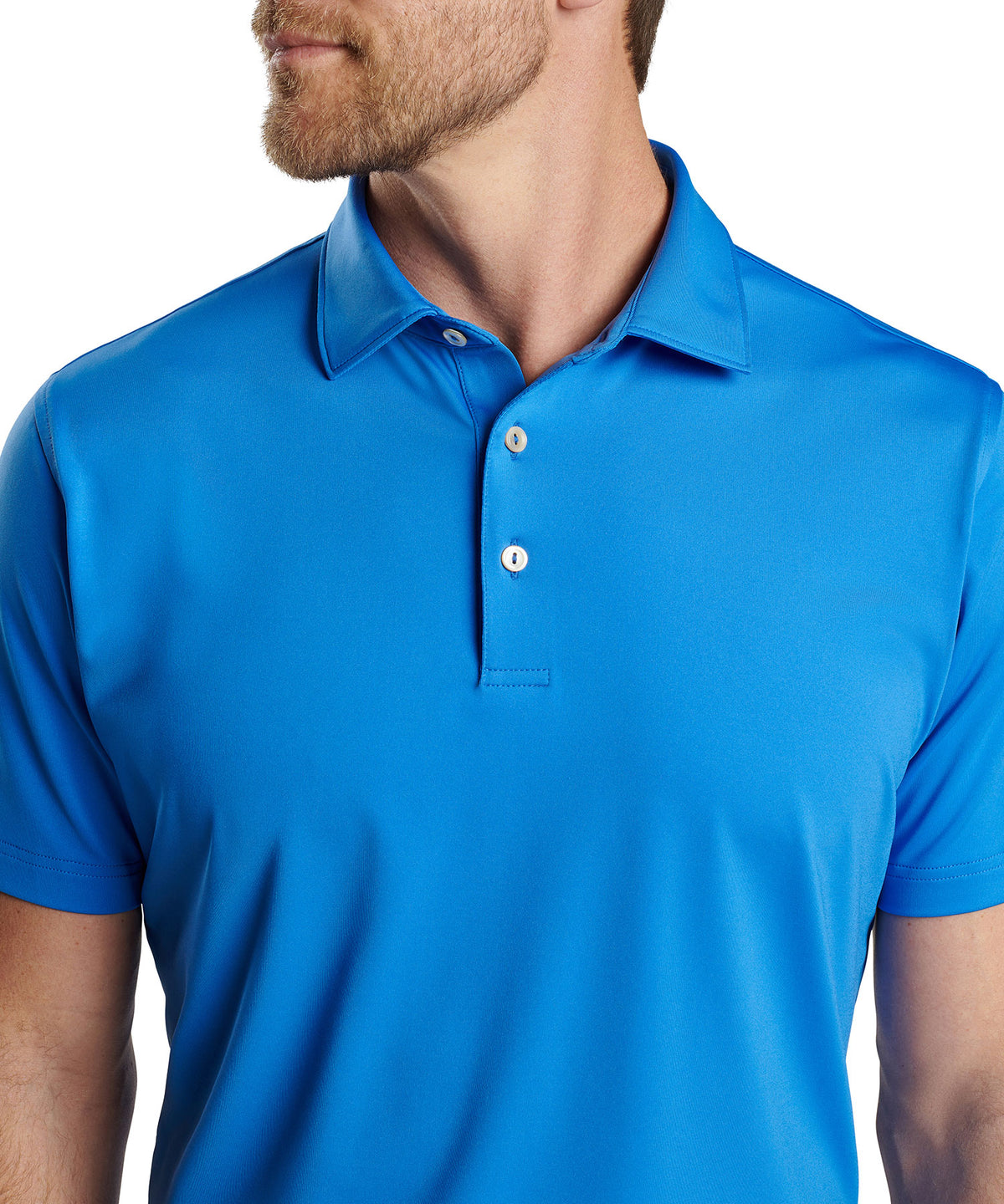 Peter Millar Solid Stretch Jersey Performance Polo Shirt, Men's Big & Tall