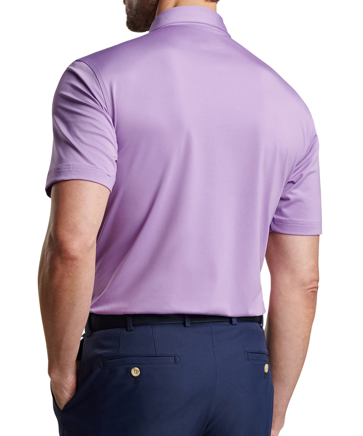 Peter Millar Solid Stretch Jersey Performance Polo Shirt, Men's Big & Tall