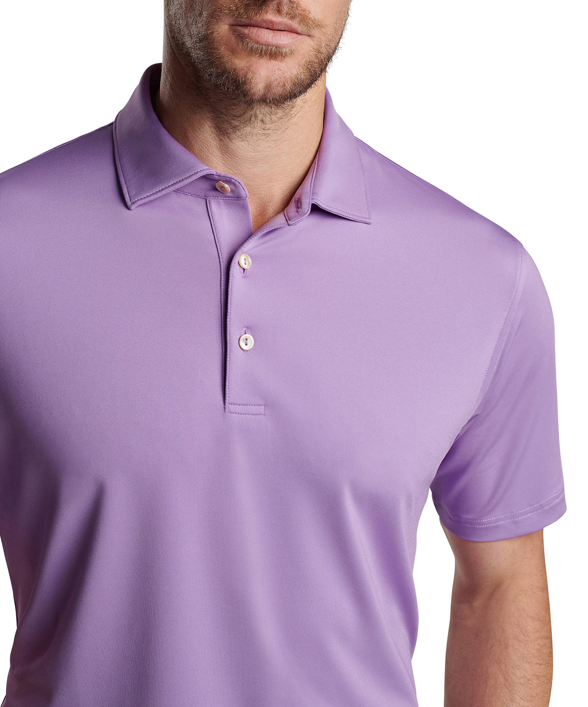 Peter Millar Solid Stretch Jersey Performance Polo Shirt, Men's Big & Tall