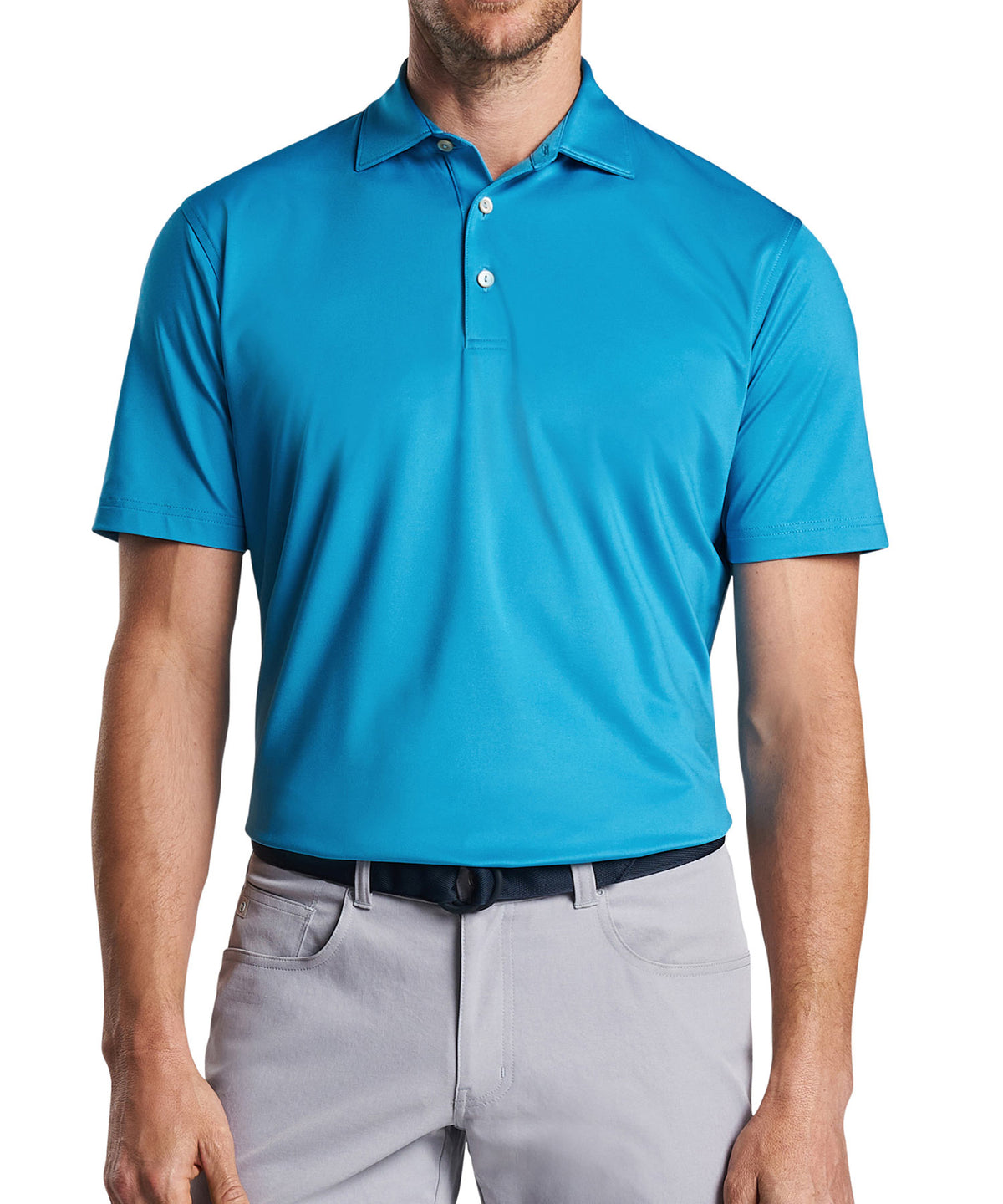 Peter Millar Solid Stretch Jersey Performance Polo Shirt, Men's Big & Tall