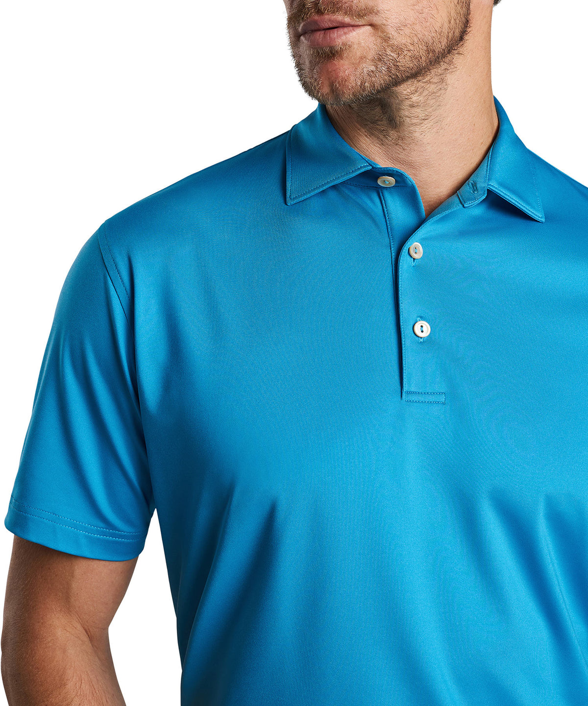 Peter Millar Solid Stretch Jersey Performance Polo Shirt, Men's Big & Tall