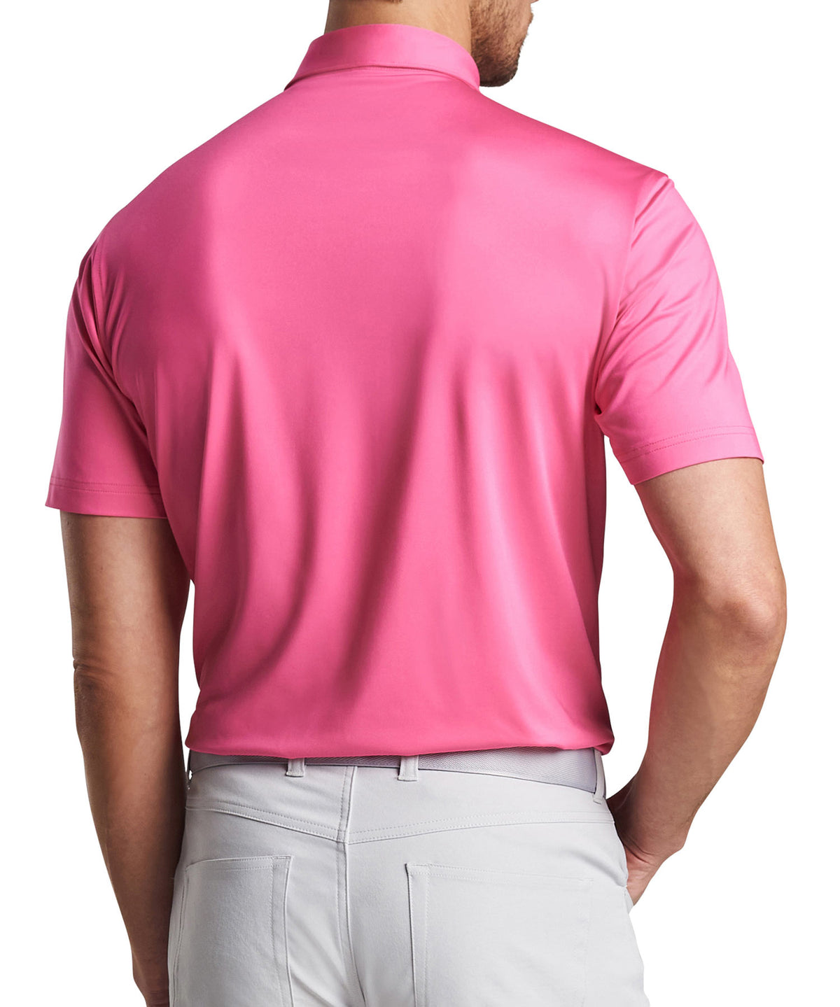 Peter Millar Solid Stretch Jersey Performance Polo Shirt, Men's Big & Tall