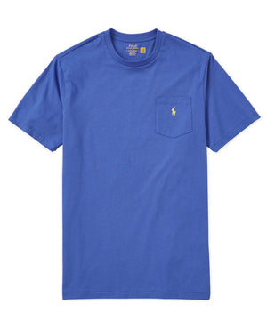 Polo Ralph Lauren Short Sleeve Solid Pocket Crewneck Tee Shirt