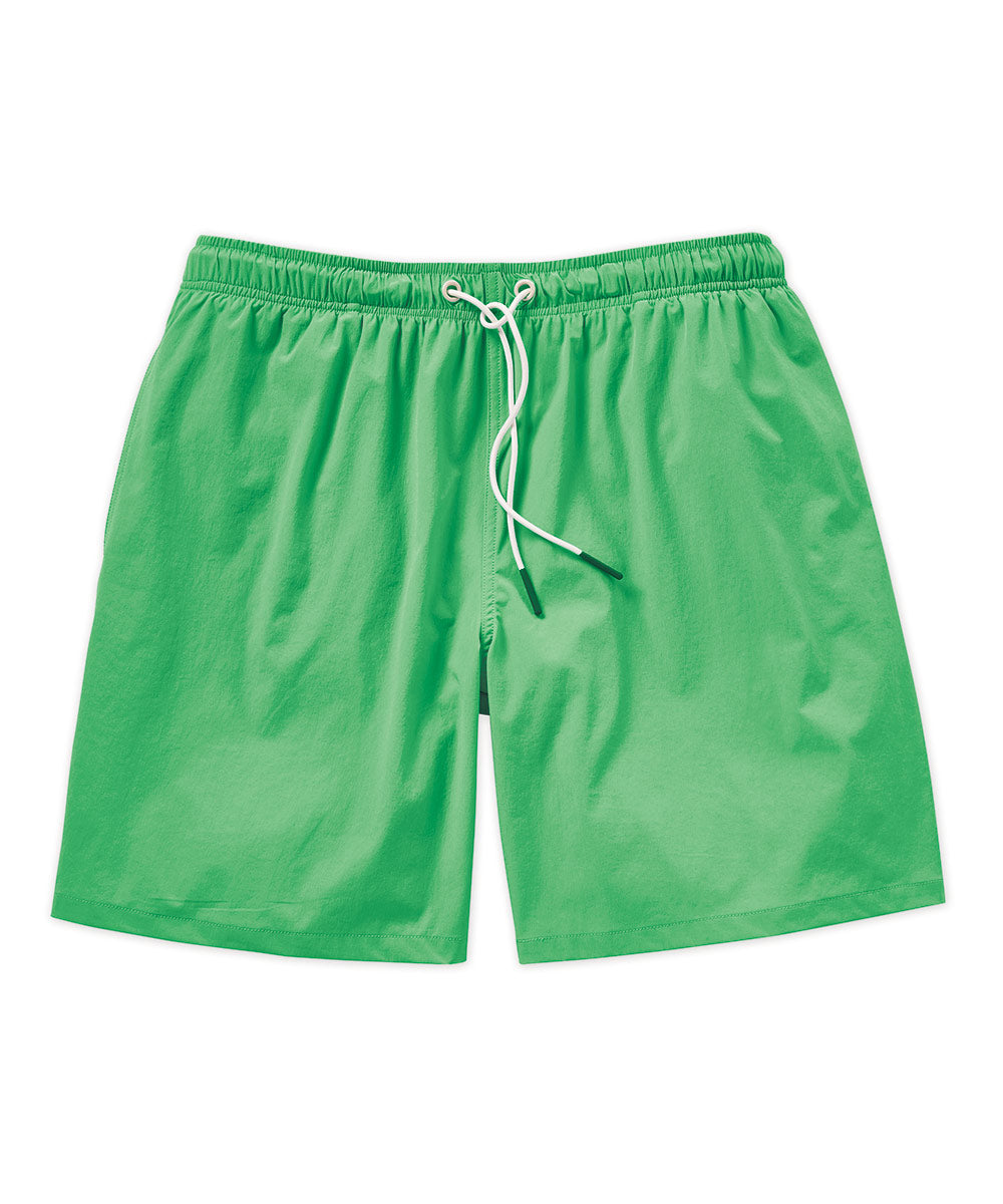 Westport Lifestyle Compo Solid Stretch Swim Trunk, Men's Big & Tall