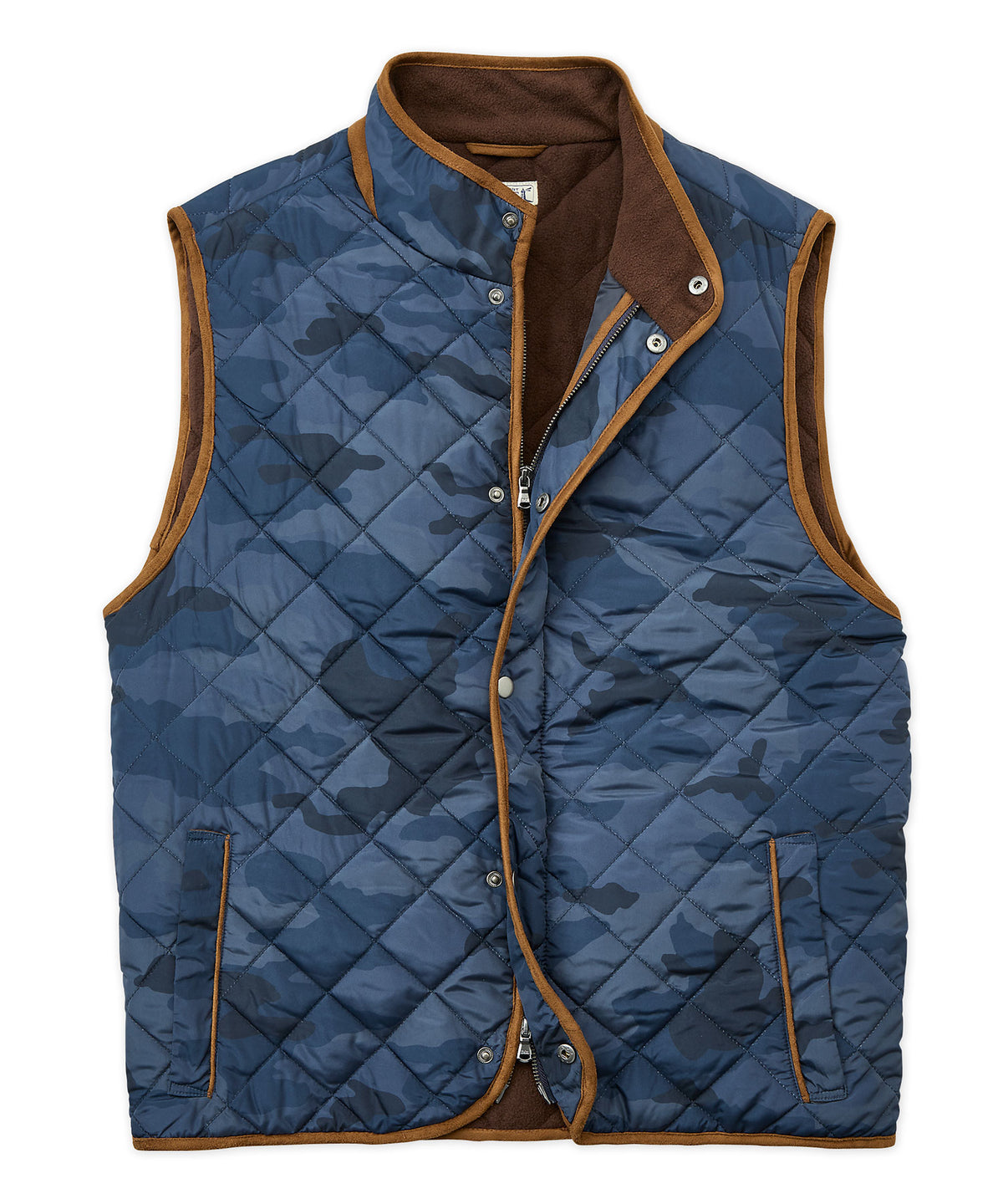 Westport Lifestyle Quilted Pongee Vest, Men's Big & Tall