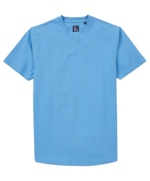 Westport No-Tuck Stretch V-neck Tee Shirt