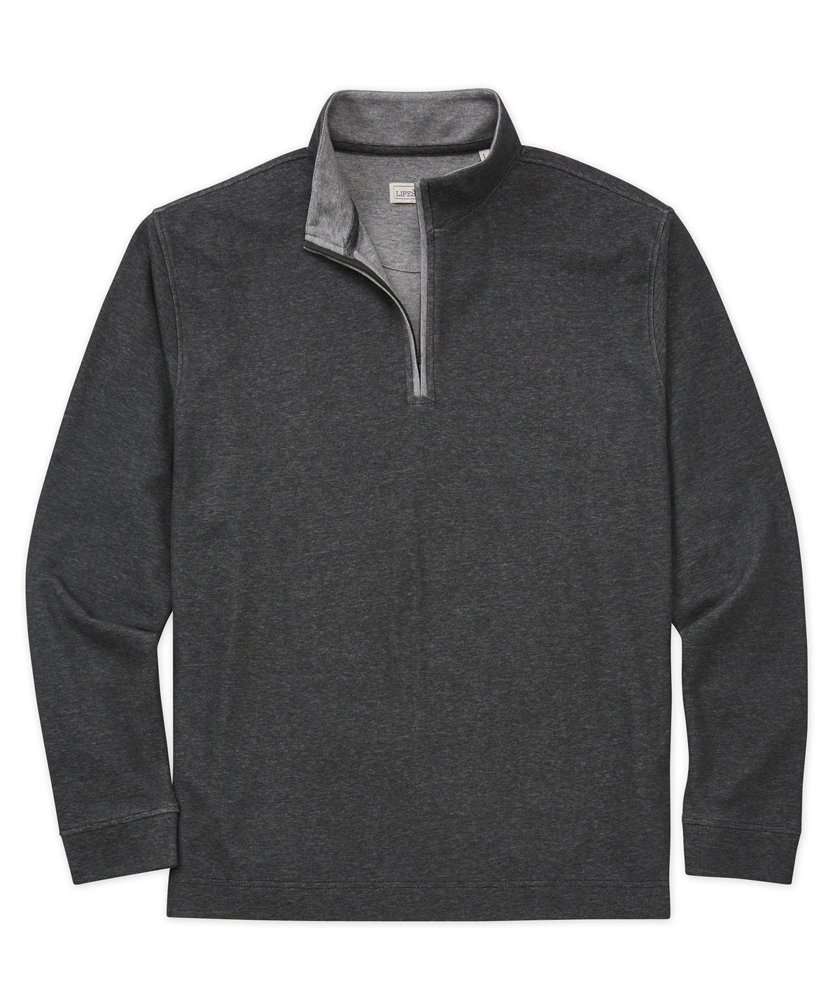 Westport Lifestyle Melange Quarter-Zip Pullover, Men's Big & Tall