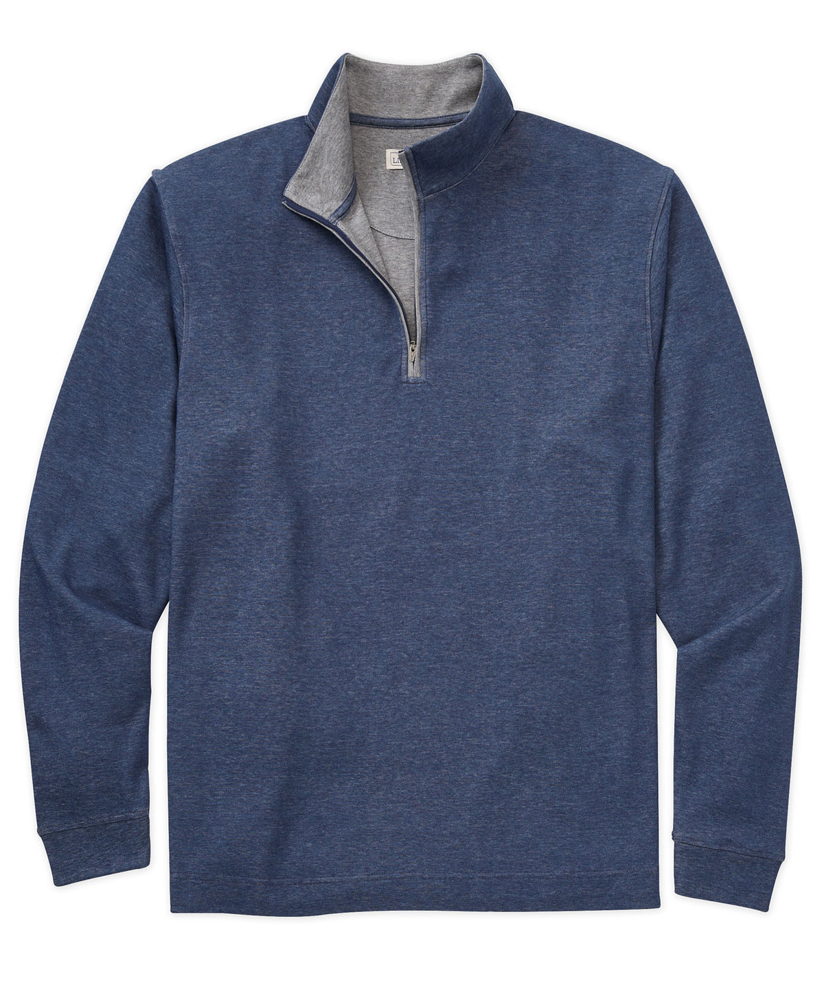 Westport Lifestyle Melange Quarter-Zip Pullover, Men's Big & Tall