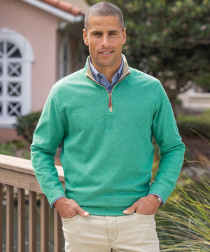 Westport Lifestyle Melange Quarter-Zip Pullover