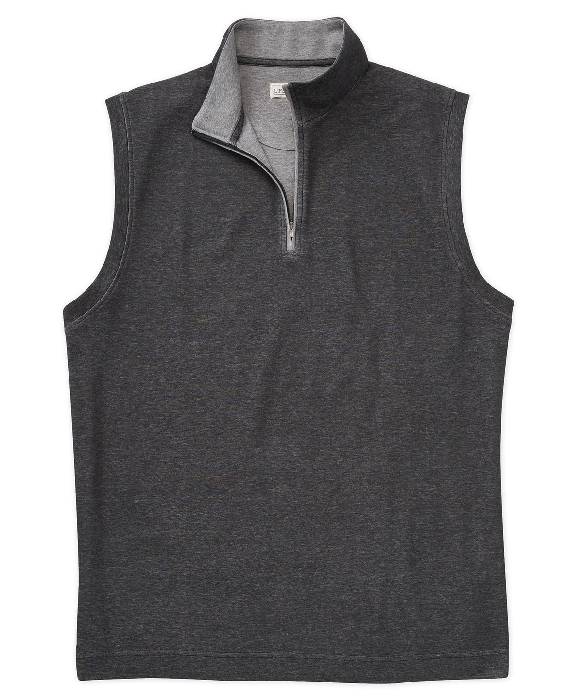 Westport Lifestyle Melange Quarter-Zip Vest, Men's Big & Tall