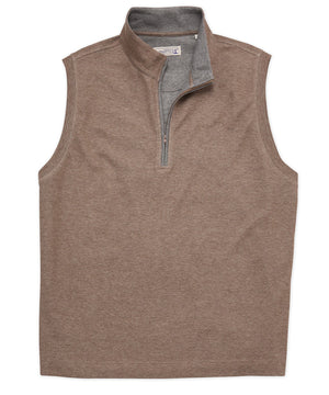 Westport Lifestyle Melange Quarter-Zip Vest