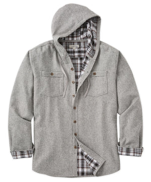 Westport Lifestyle Firepit Flannel Hoodie Shirt Jacket