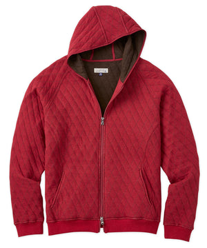 Westport Lifestyle Quilted Full-Zip Hoodie