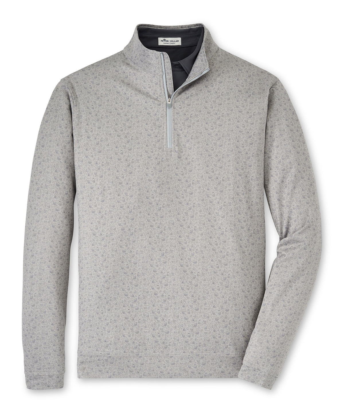 Peter Millar Double Transfused Quarter-Zip Pullover, Men's Big & Tall