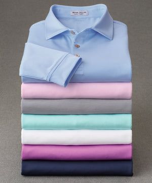 Peter Millar Long Sleeve Jubilee Performance Polo Shirt