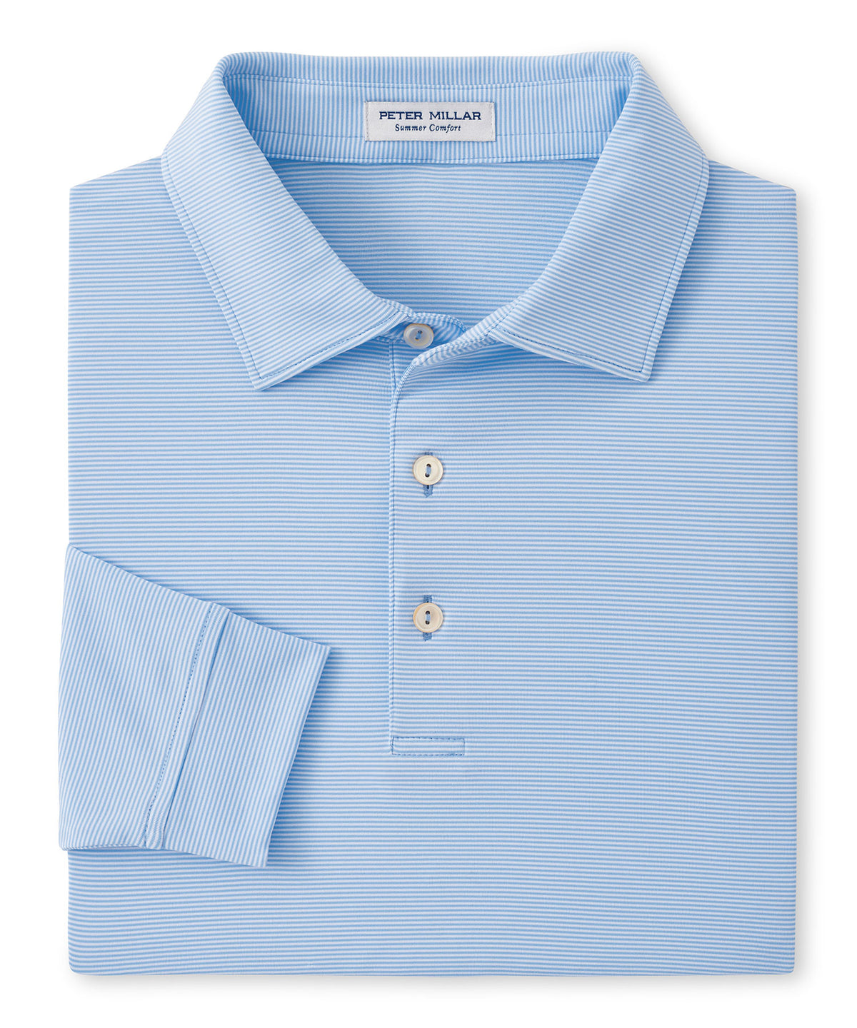 Peter Millar Long Sleeve Jubilee Performance Polo Shirt, Men's Big & Tall