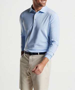 Peter Millar Long Sleeve Jubilee Performance Polo Shirt