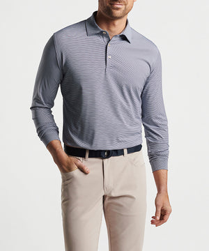 Peter Millar Long Sleeve Jubilee Performance Polo Shirt