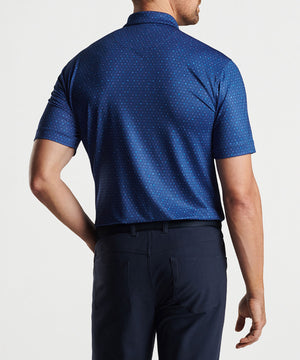 Peter Millar Short Sleeve Avon Print Polo