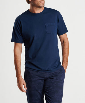 Peter Millar Short Sleeve Seaside Pocket T-Shirt