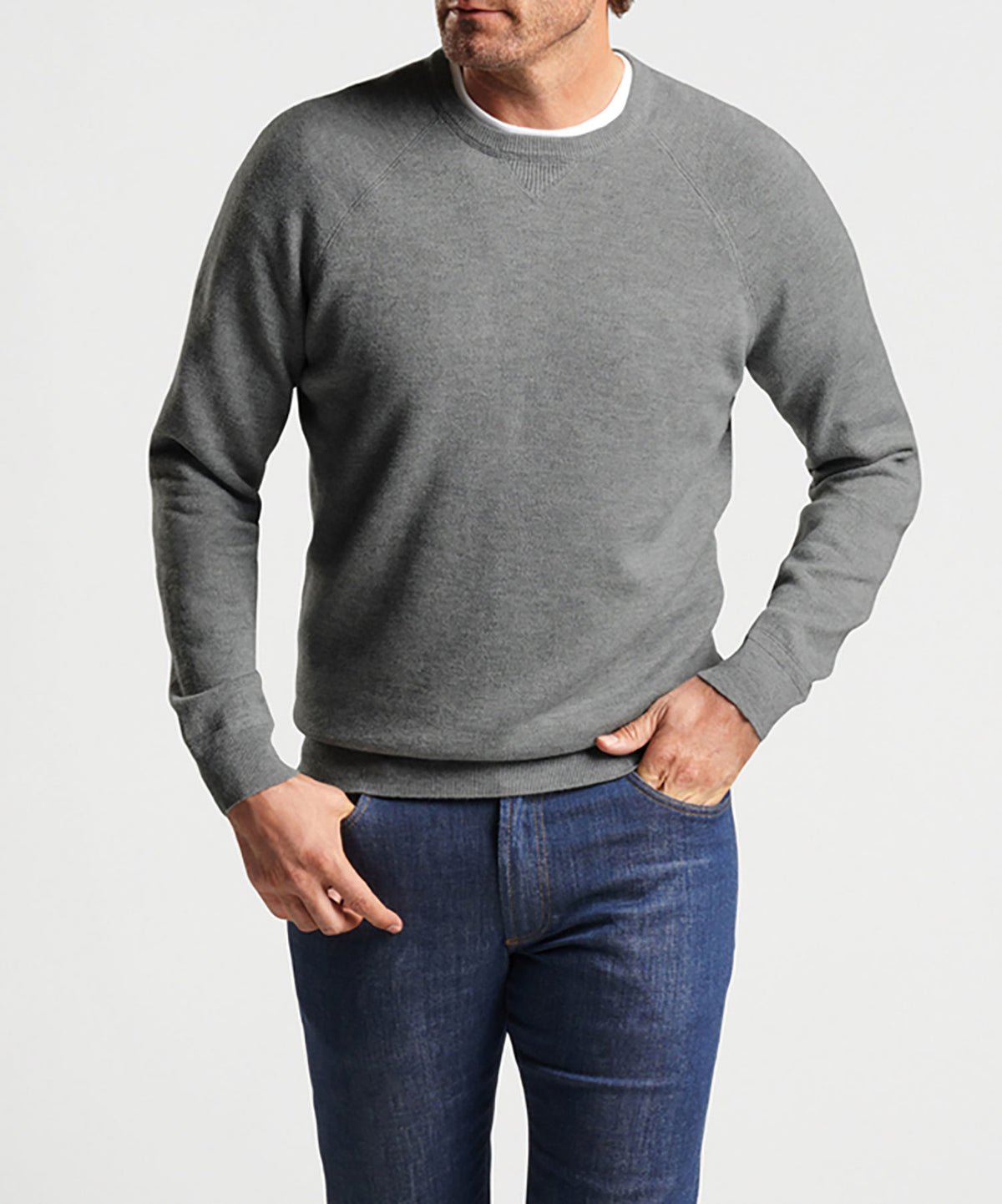 Peter Millar Hartford Crew Sweater, Men's Big & Tall