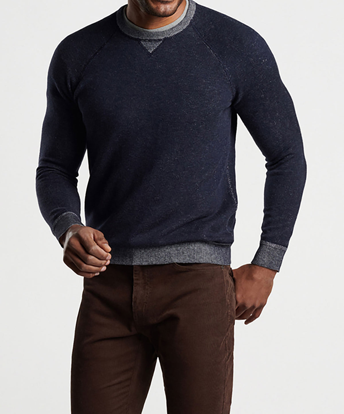 Peter Millar Hartford Crew Sweater, Men's Big & Tall