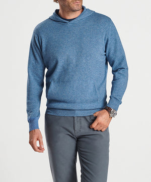 Peter Millar Conway Wool Cashmere Hoodie Sweater