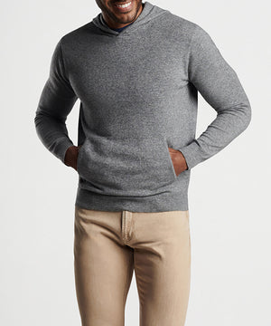 Peter Millar Conway Wool Cashmere Hoodie Sweater