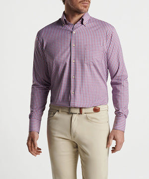 Peter Millar Long Sleeve Asbury Sport Shirt