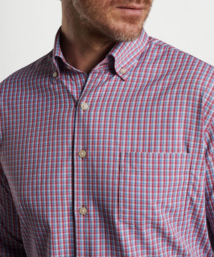 Peter Millar Long Sleeve Asbury Sport Shirt