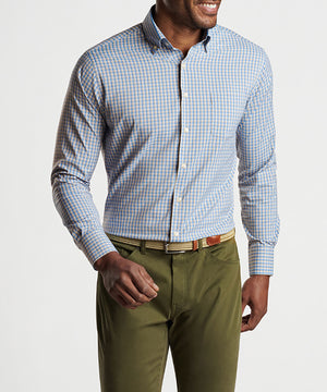 Peter Millar Long Sleeve Asbury Sport Shirt