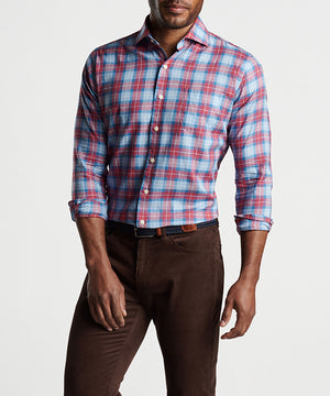 Peter Millar Long Sleeve Alton Sport Shirt